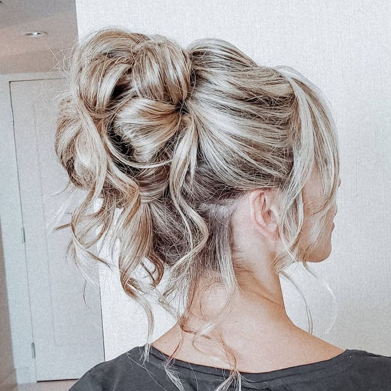 Chignon désordonné