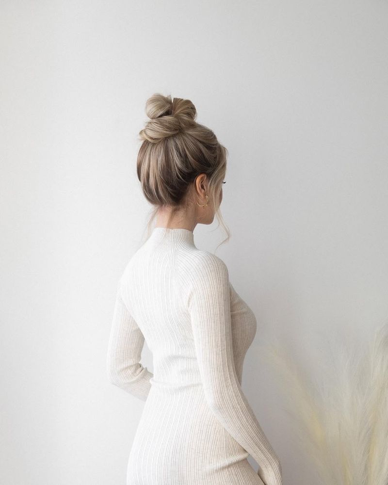 Chignon désordonné