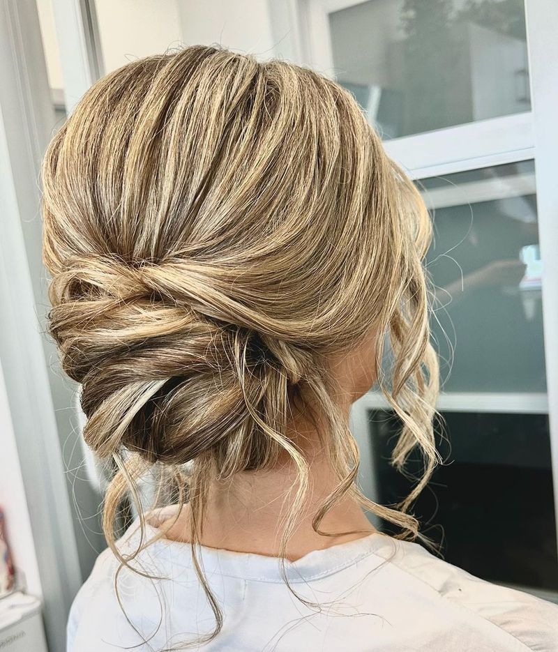 Chignon désordonné