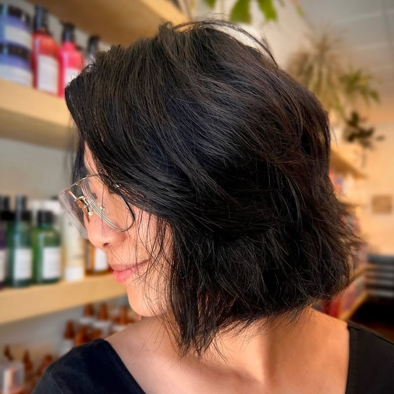 Messy Textured Bob