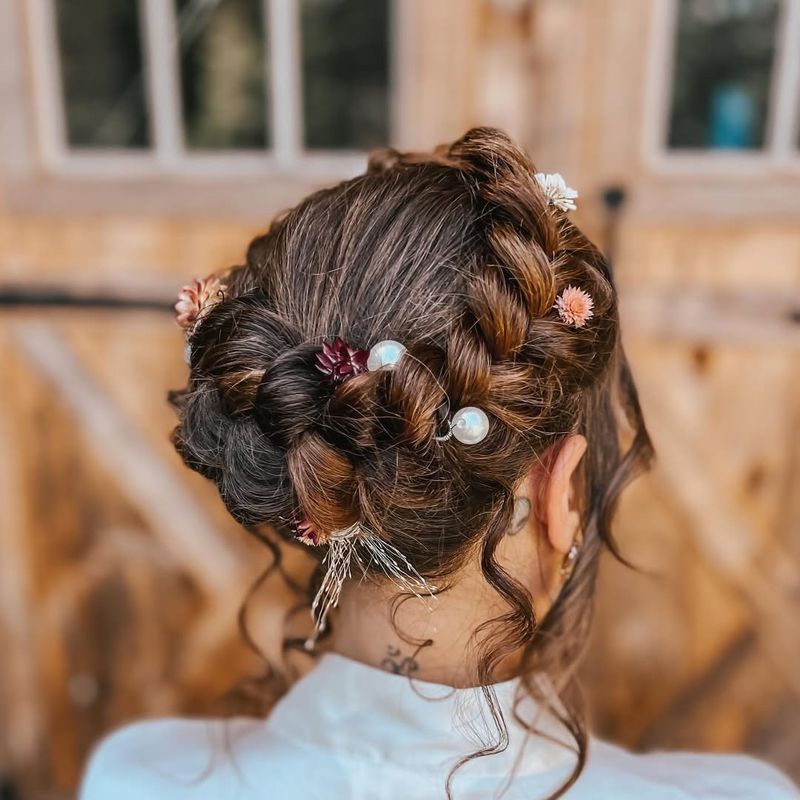 Tresses en demoiselle de lait