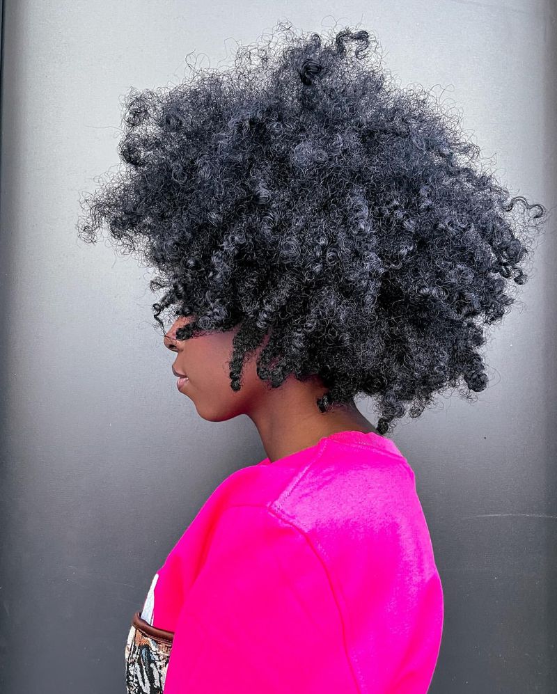 Natural Afro Curls