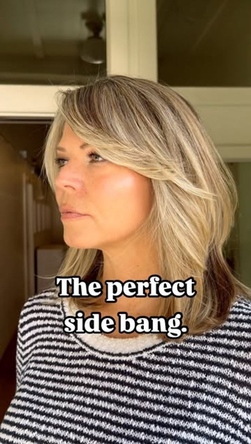 Natural Side Bangs