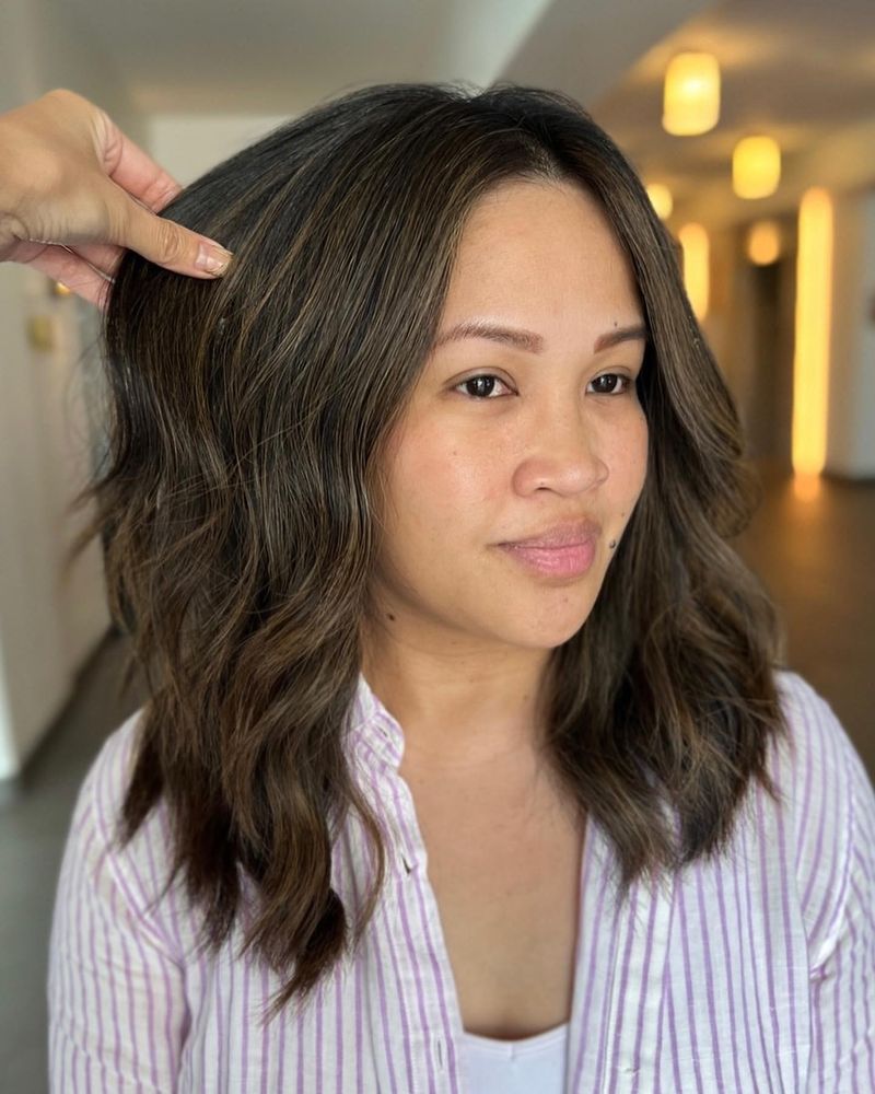 Natural Wavy Lob