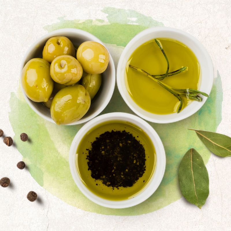 Trattamento all'olio d'oliva