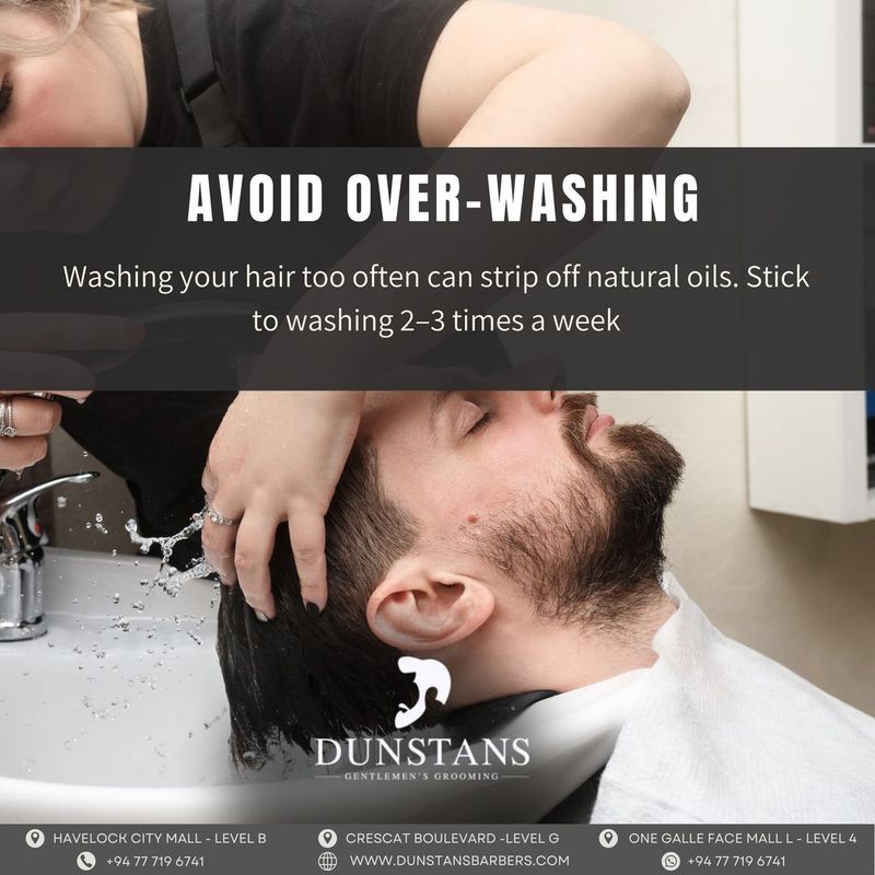 Over-washing Hair