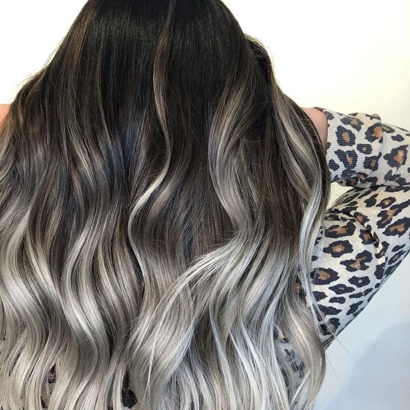 Overly High Contrast Ombre