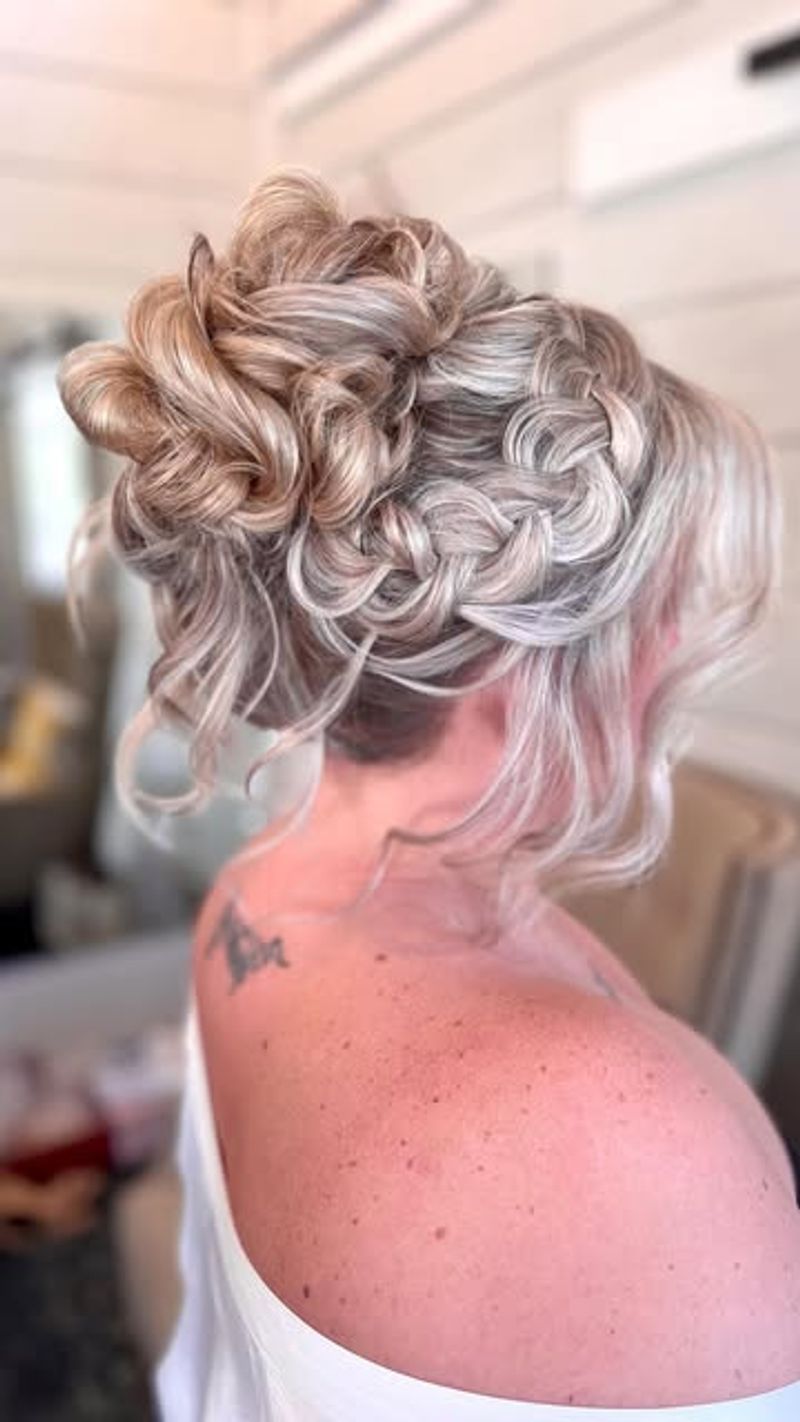 Overdreven gestileerde Updos