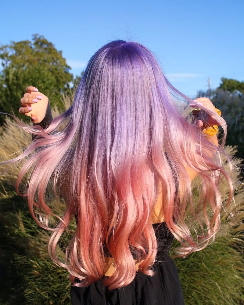 Ombre pastel