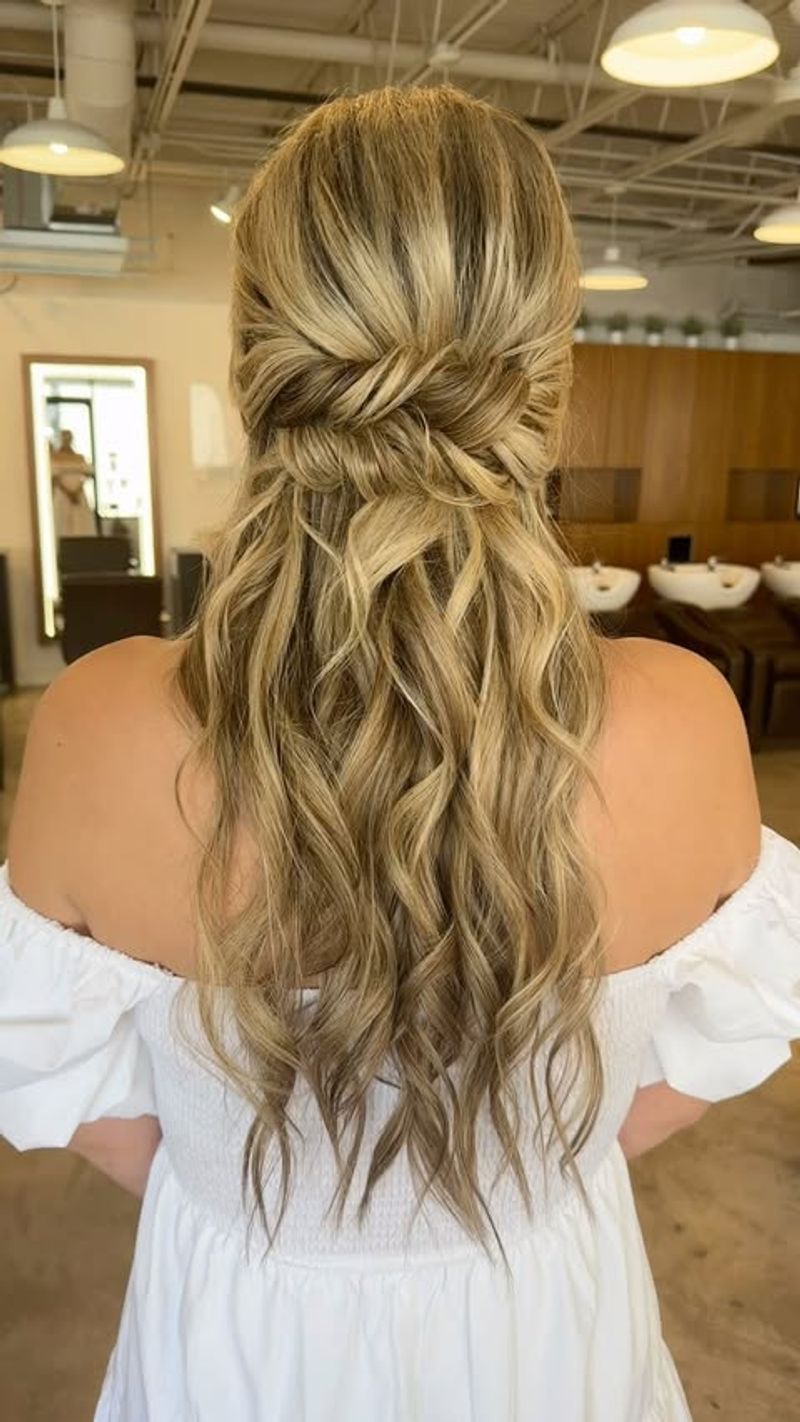 Pinned Back Curls