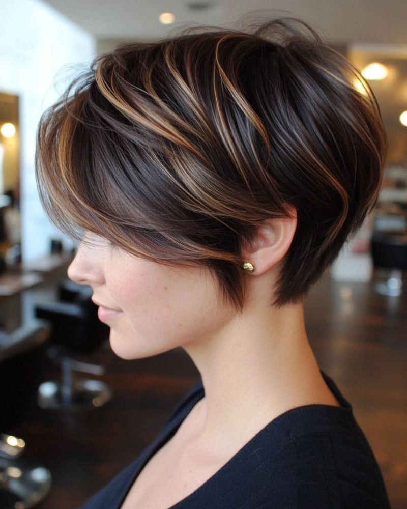 Pixie Bob con mechas