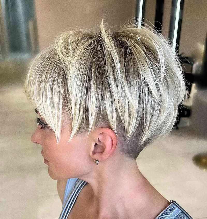 Pixie Bob With Undercut