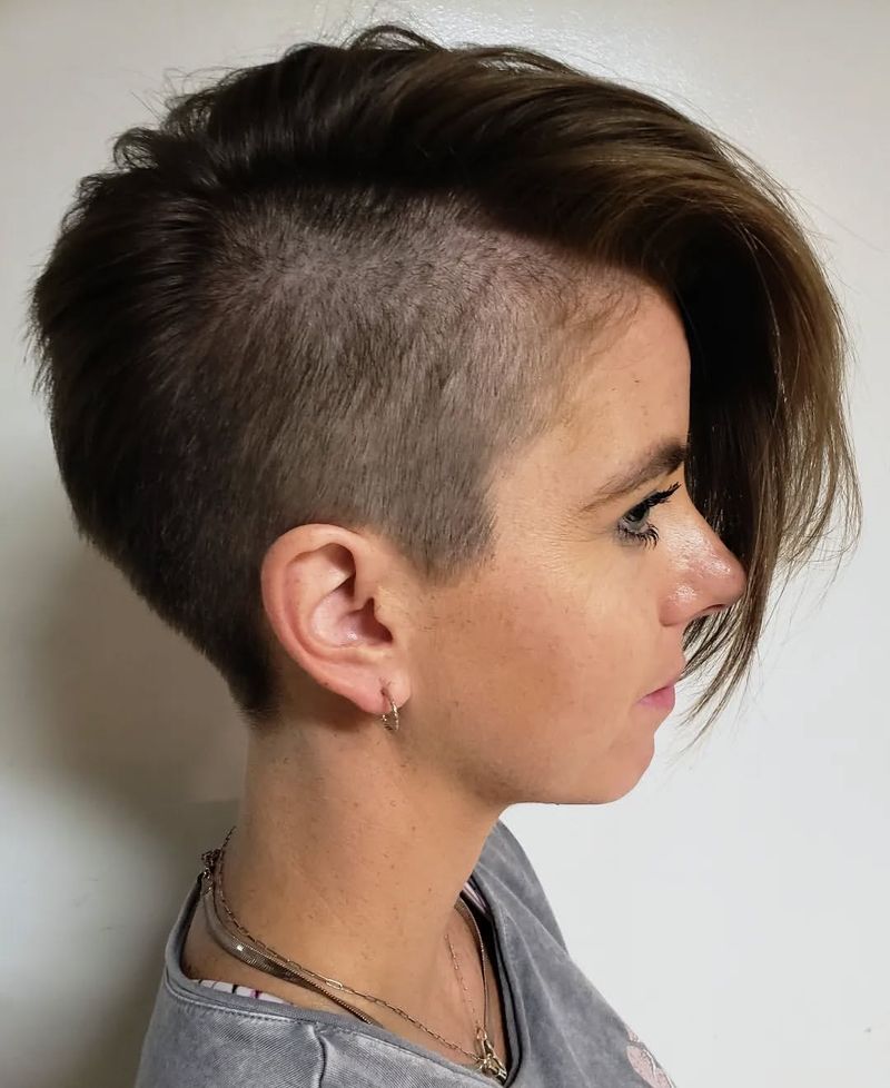 Pixie with Side Shave