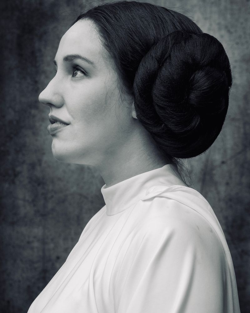 Le chignon emblématique de la princesse Leia