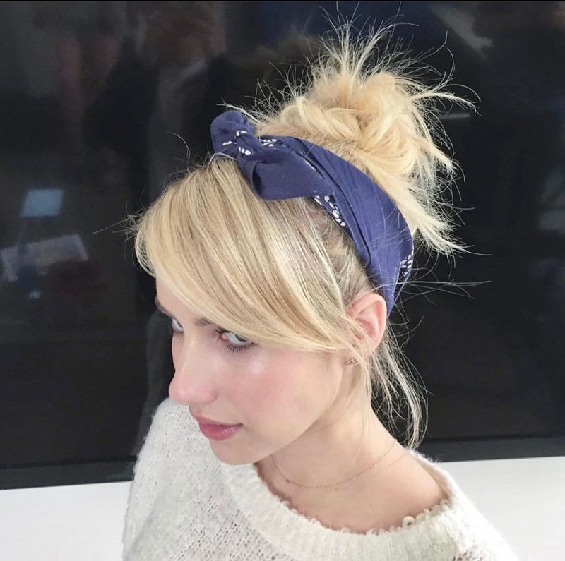 Updo Bandana Retro