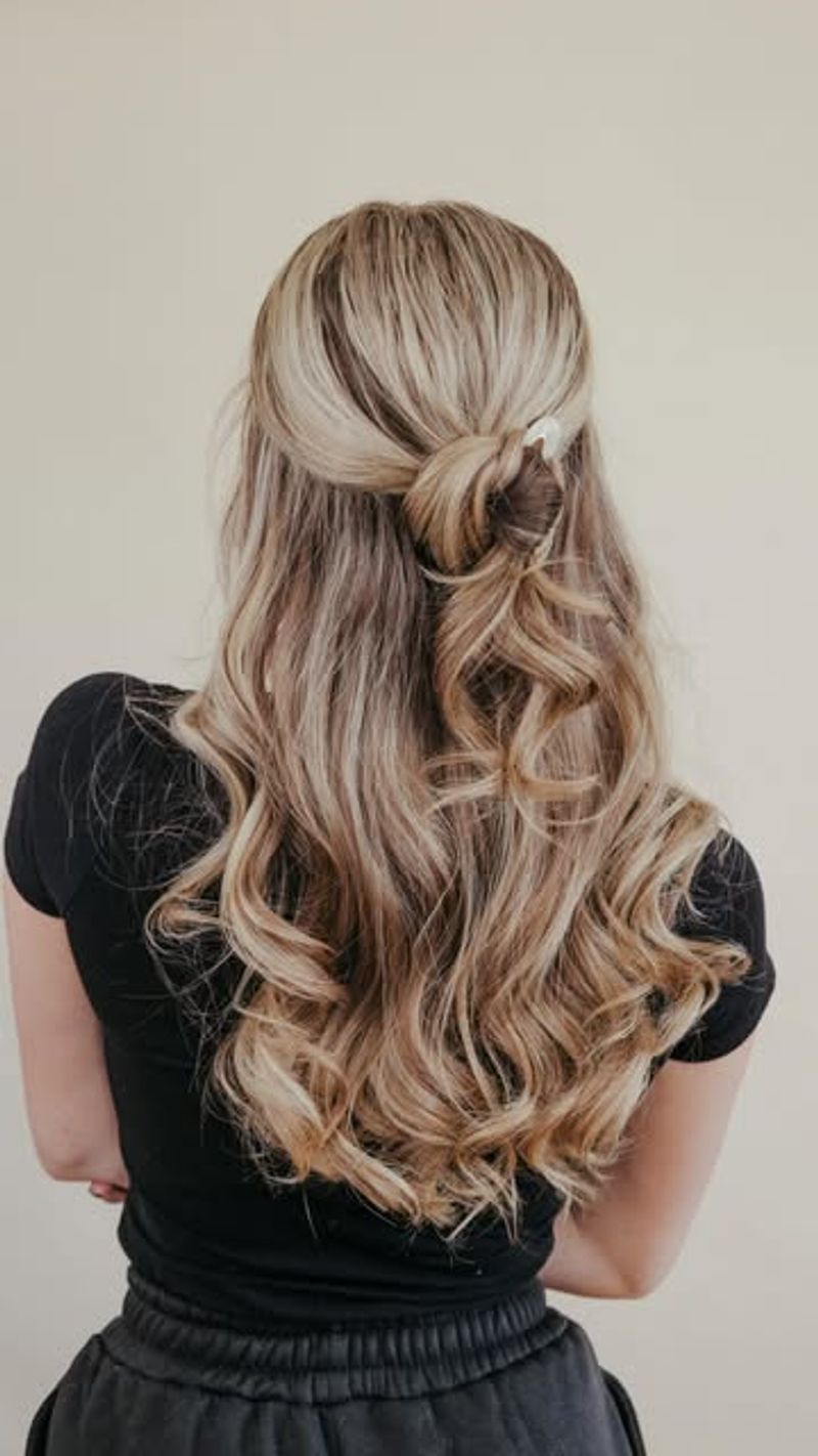 Romantic Half-Up Half-Down