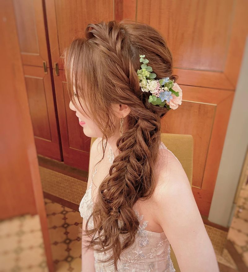 Romantic Loose Braids