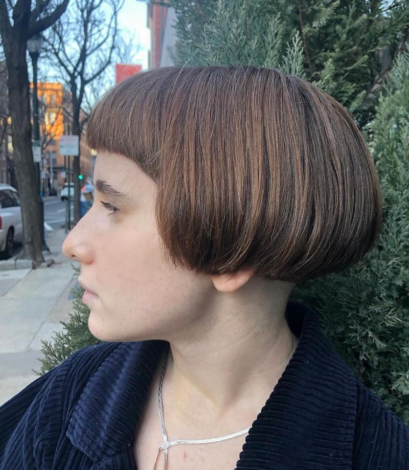 Rounded Wedge Haircut