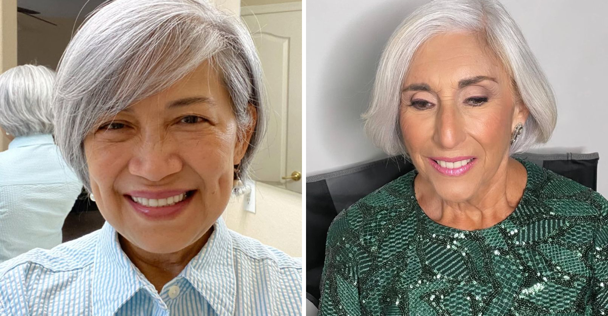 Courtes et élégantes-25 coupes de cheveux que les femmes âgées adorent en ce moment