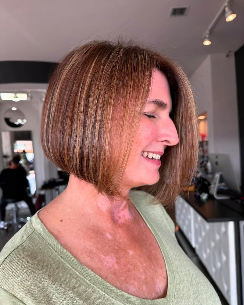 Short Bob with Highlights