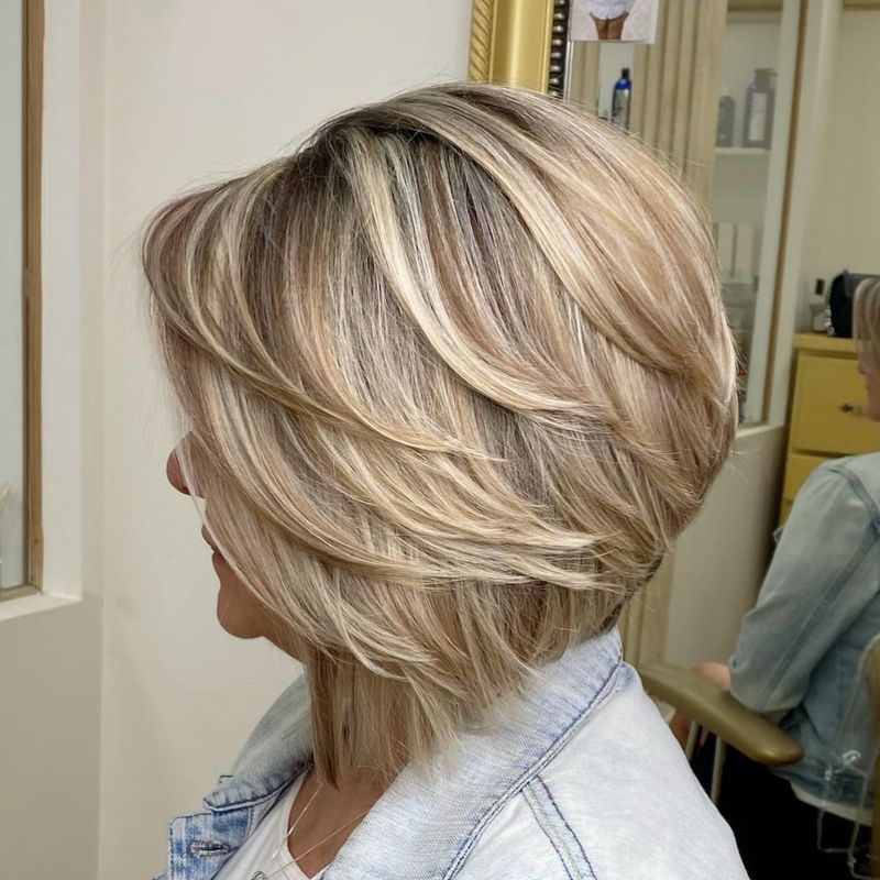 Korte Bob met highlights