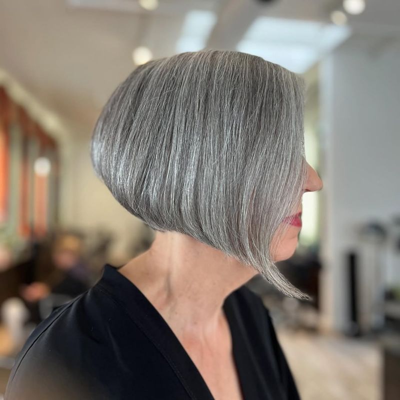 Graduado Gray Bob