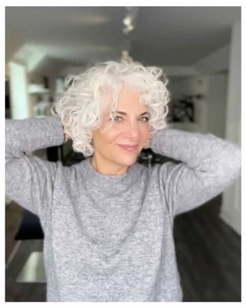 Short Curly Bob