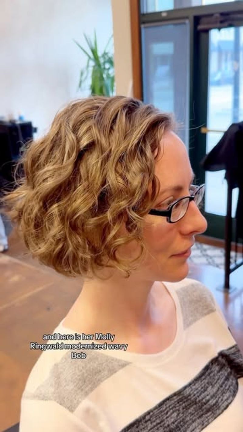 Short Curly Bob