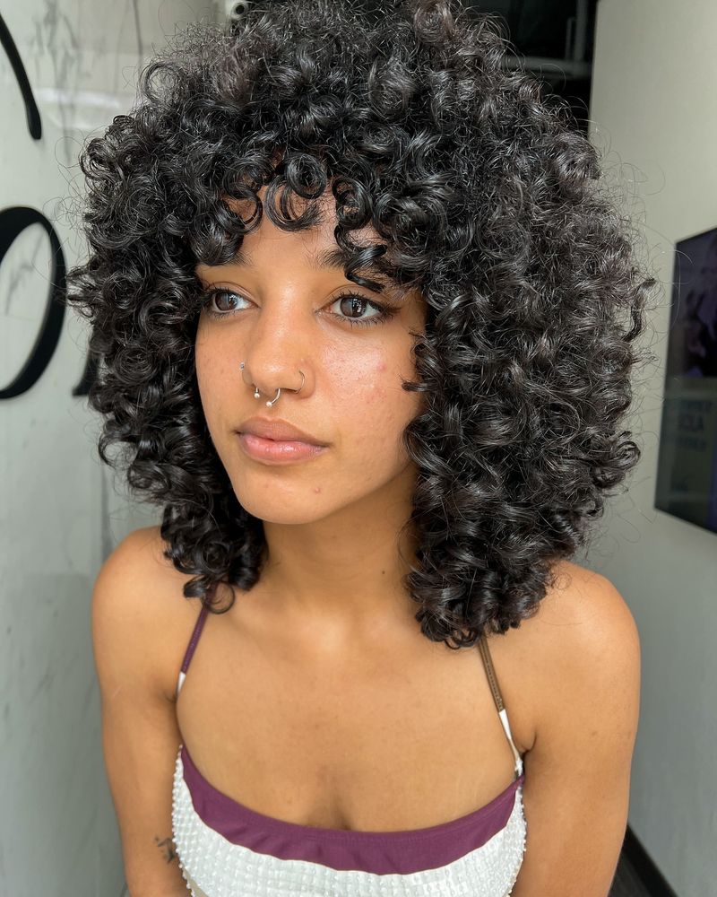 Short Layered Curls