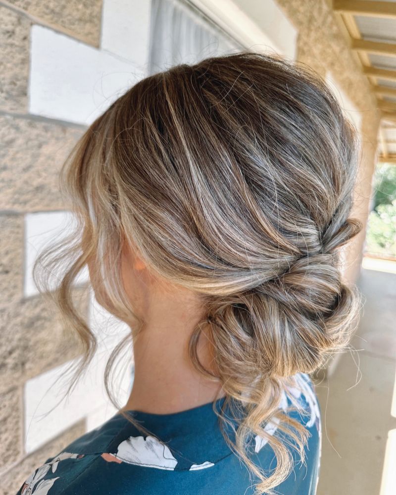 Chignon de côté