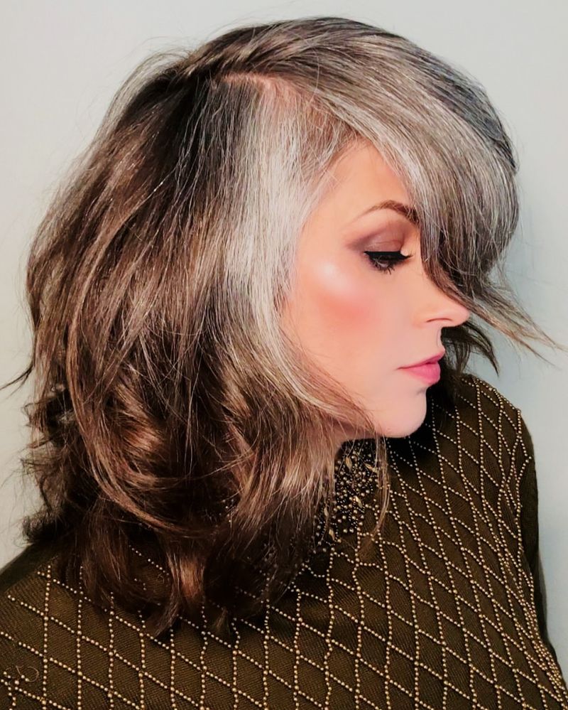 Side-Swept Bangs