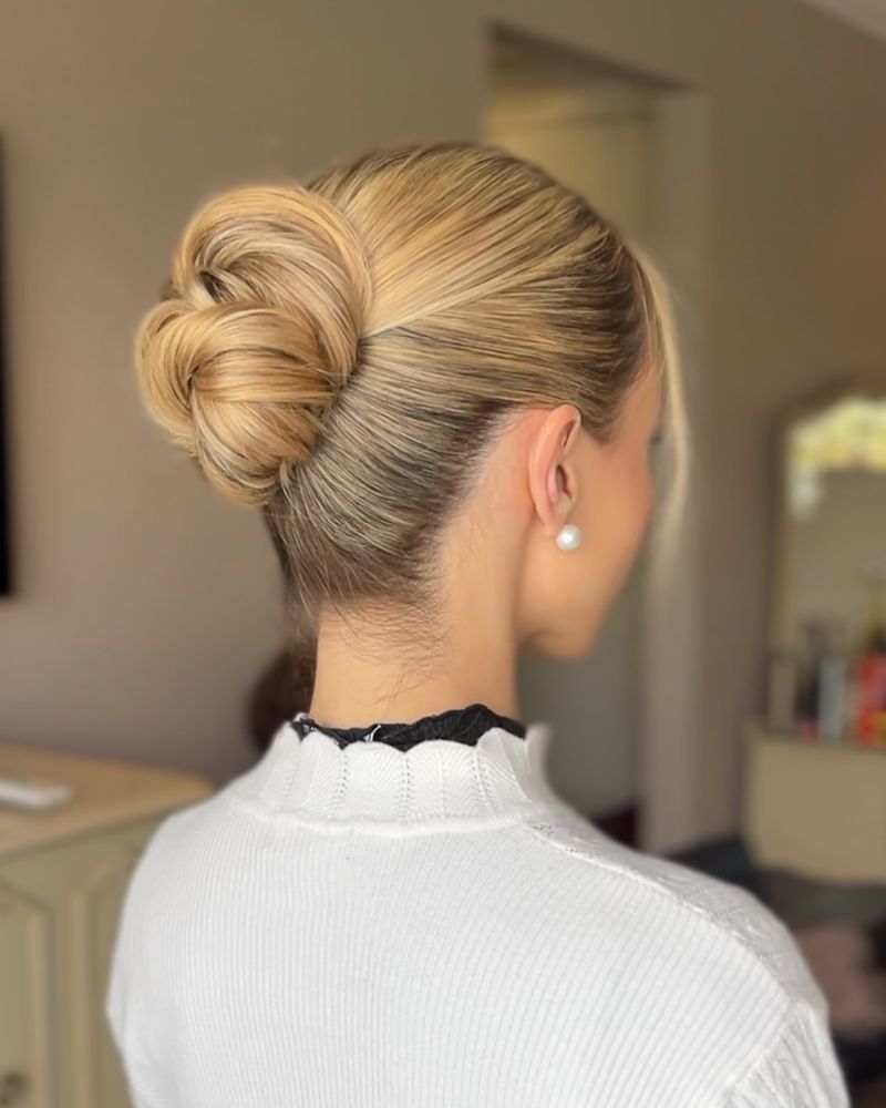 Chignon elegante