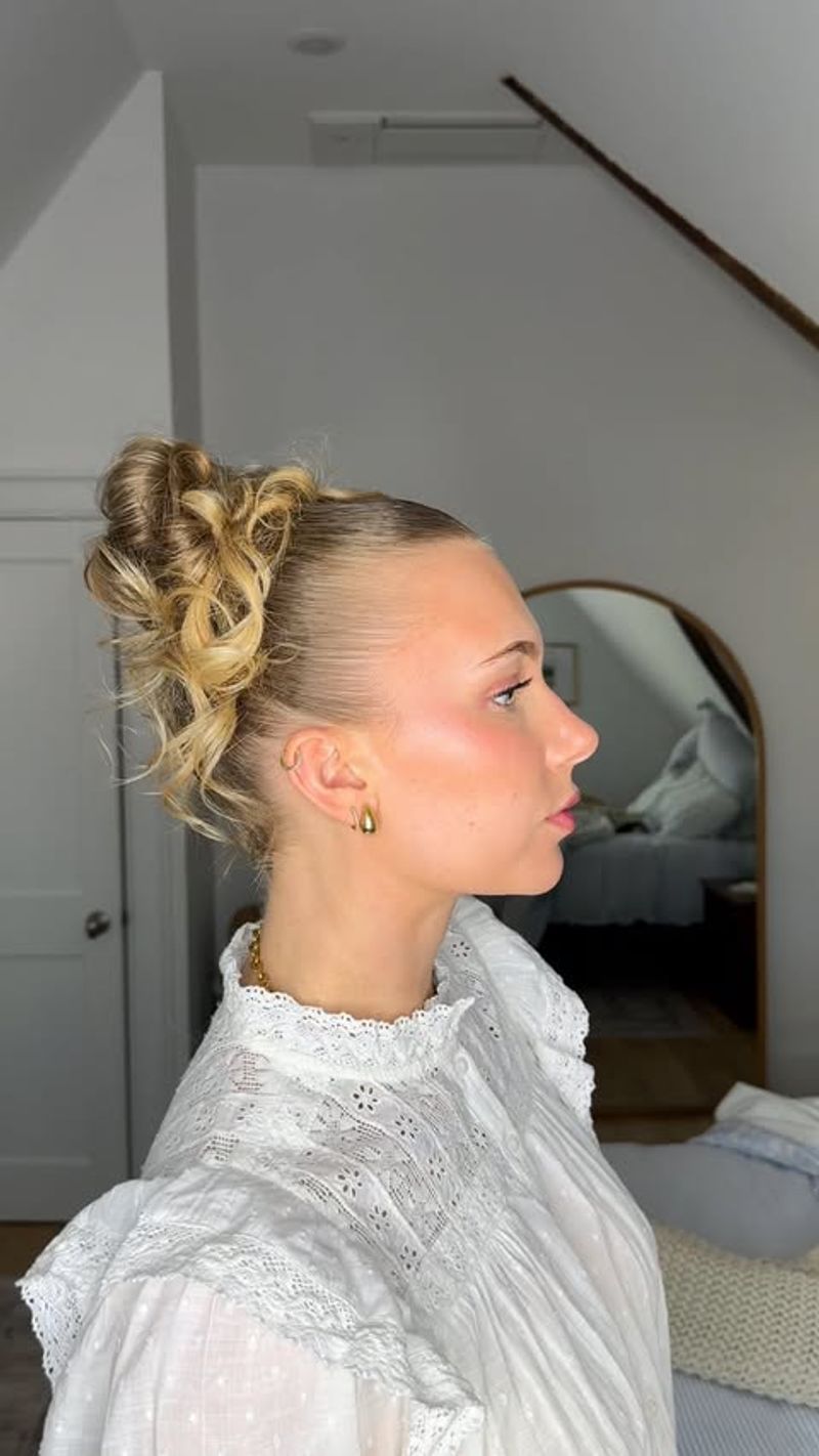 Sleek Top Bun