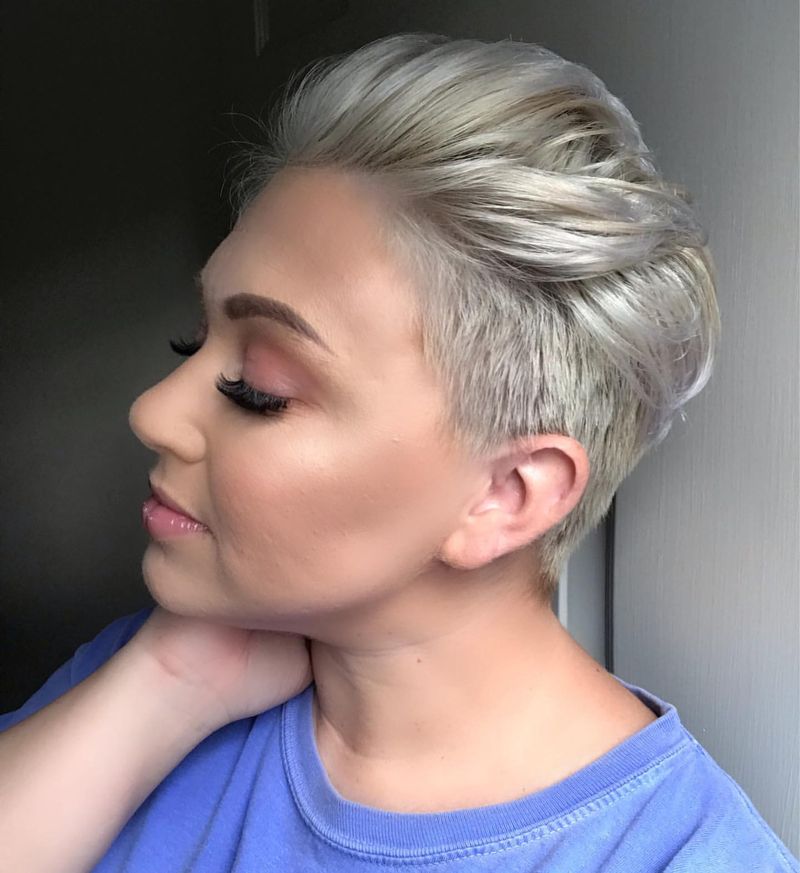 Slicked-Back Pixie