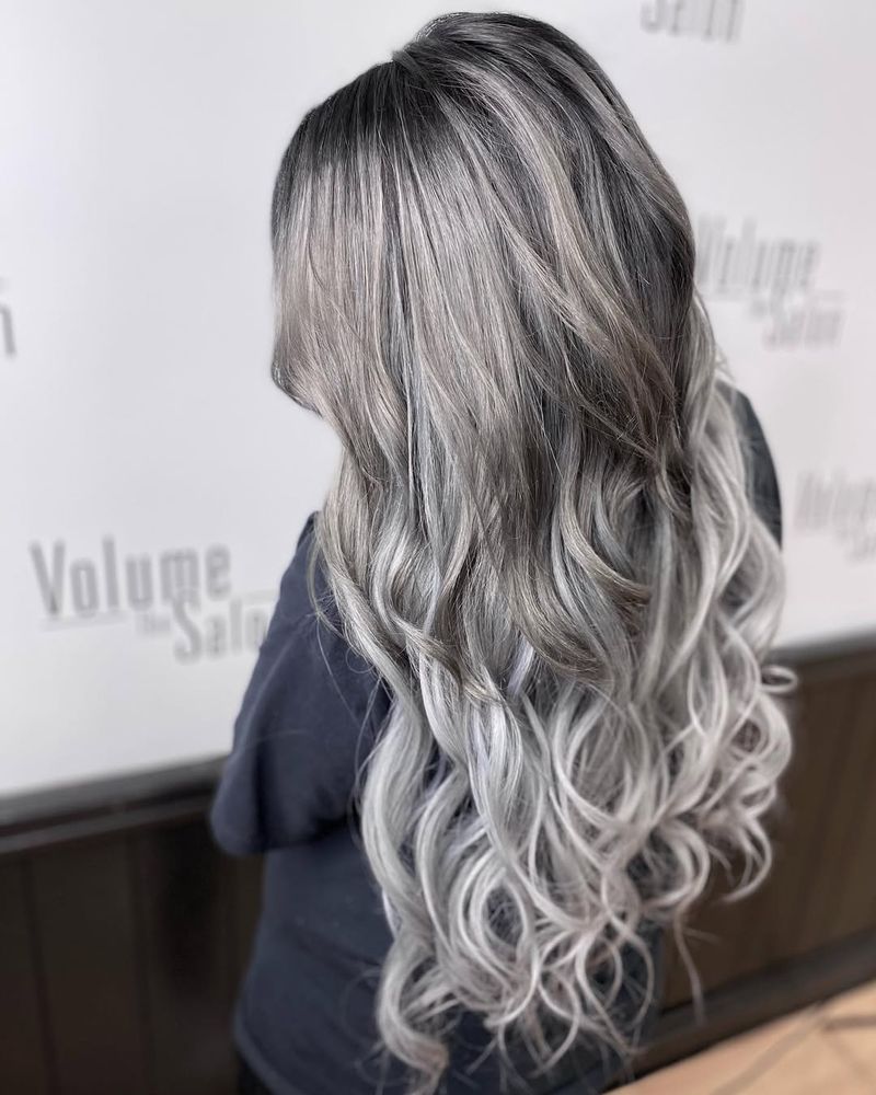 Smoky Gray Ombre