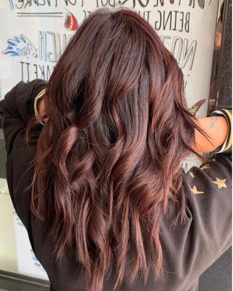 Balayage mogano morbido