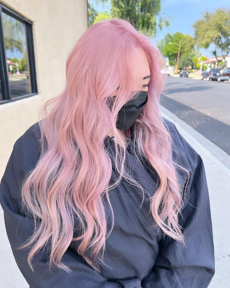 Soft Pastel Pink