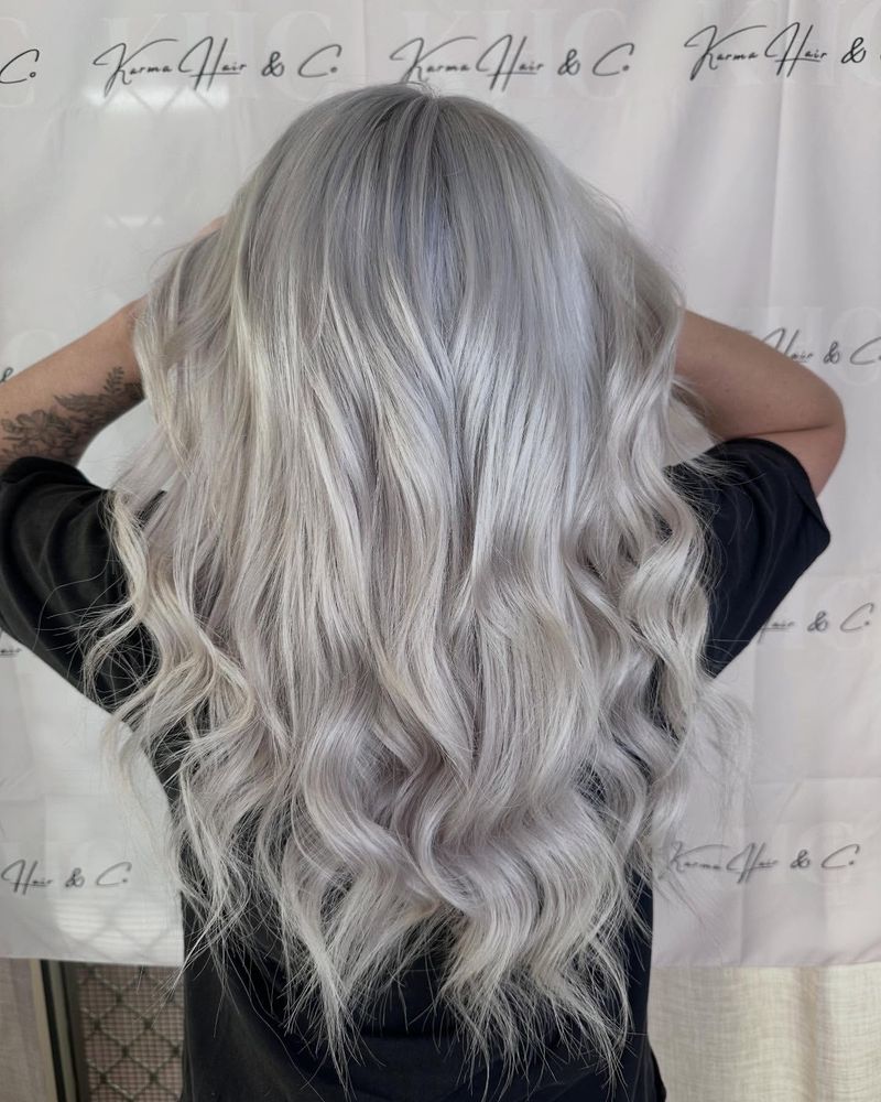 Soft Silver Ombre