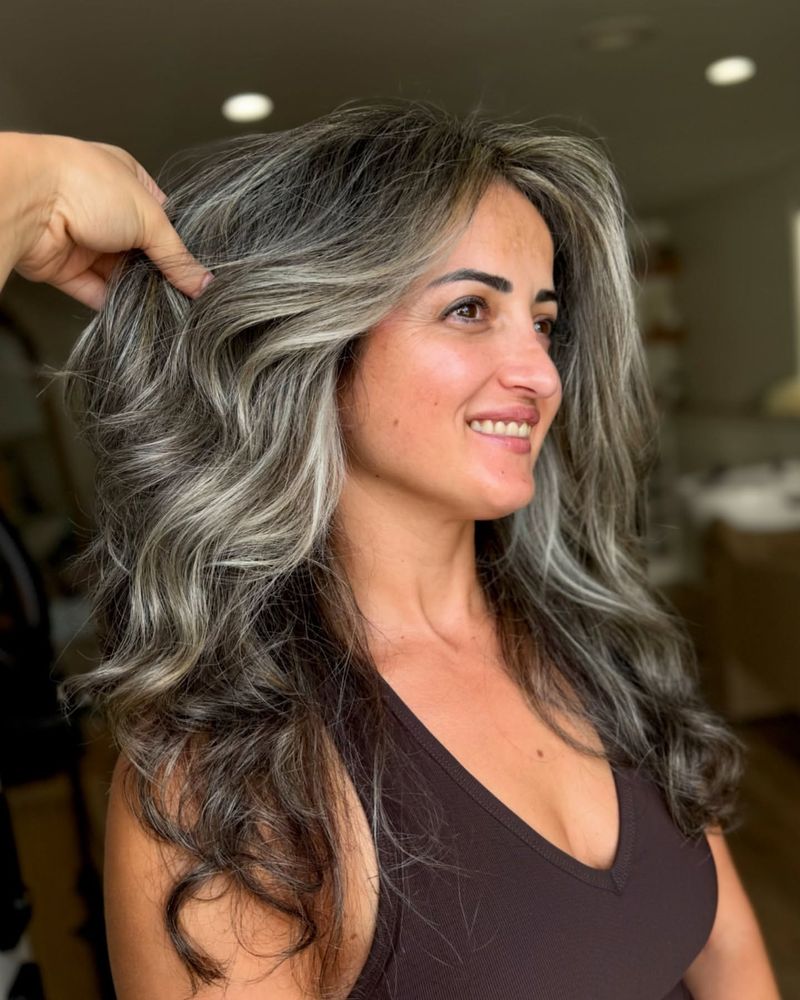 Soft Silver Waves