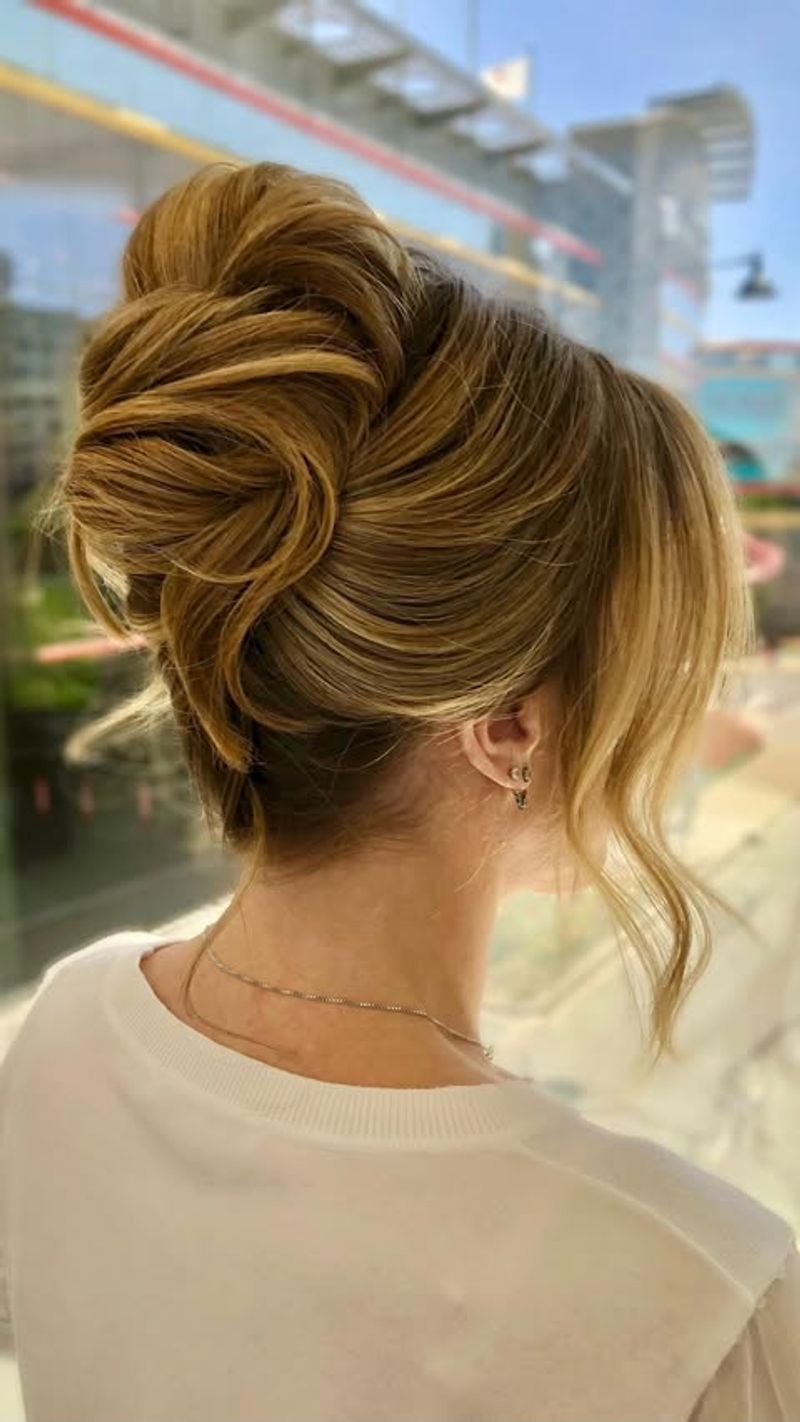 Soft Twisted Updo