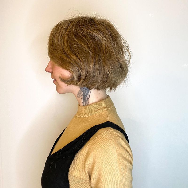 Soft Wedge Hairstyle