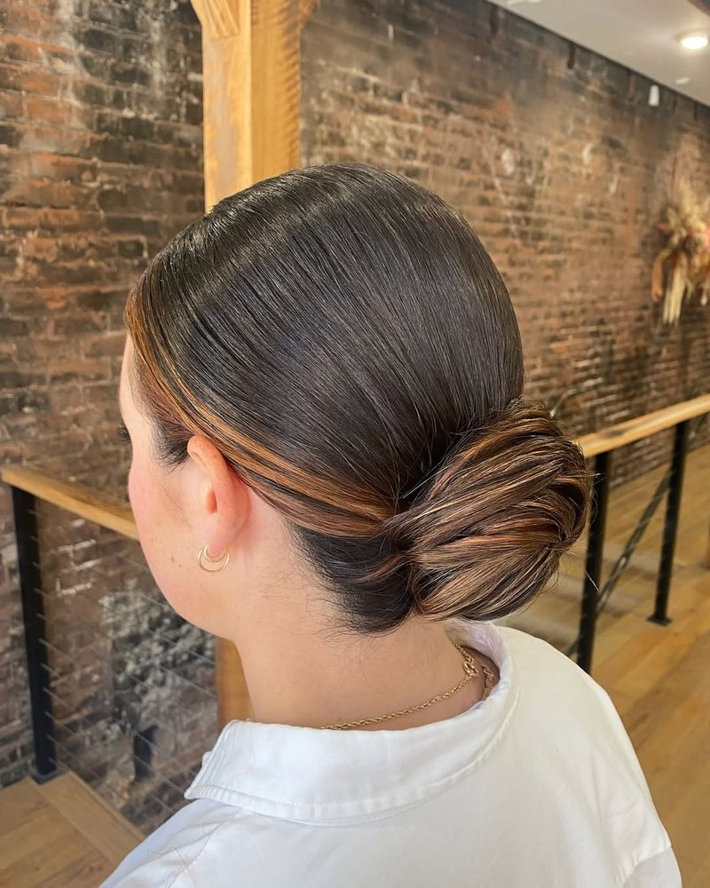 Penteado elegante e sofisticado