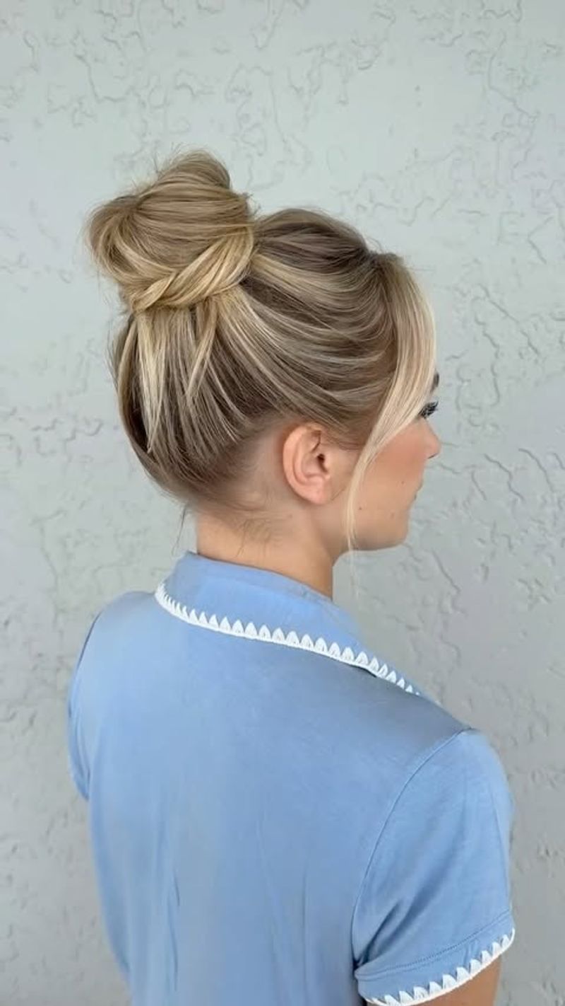 Sophisticated Top Knot