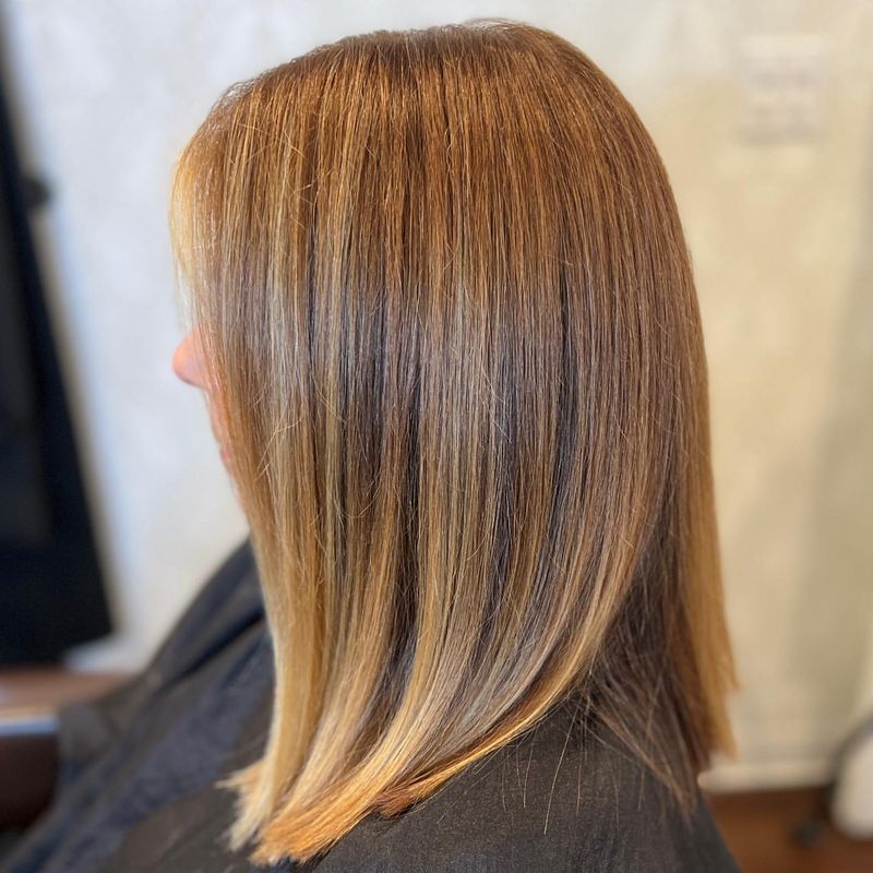 Straight Lob with Highlights