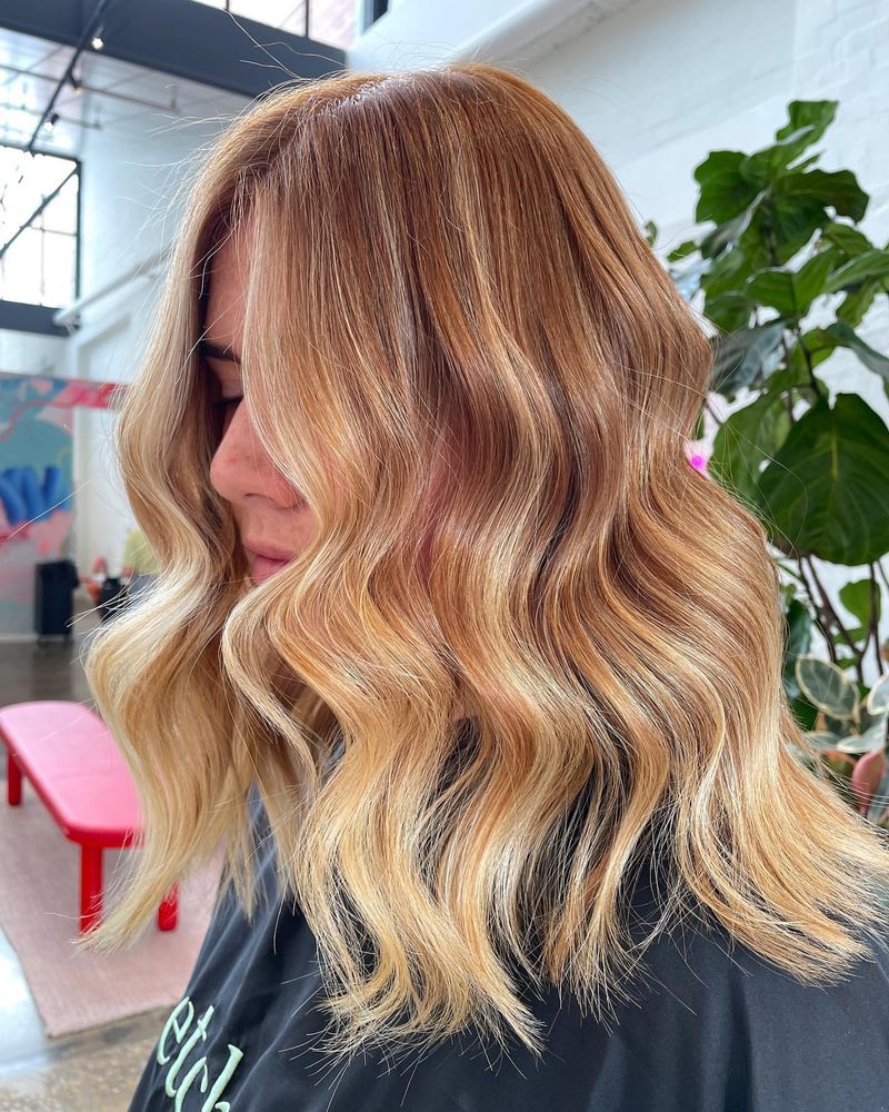 Strawberry Blonde Balayage