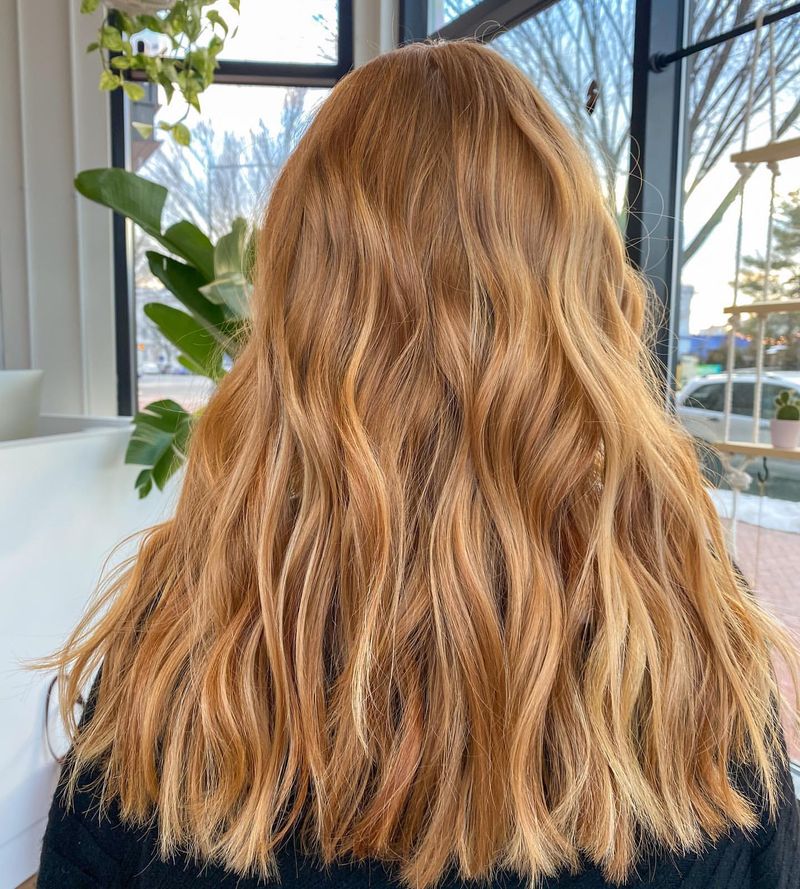 Strawberry Blonde Highlights