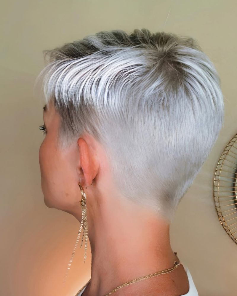 Stylish Undercut Pixie