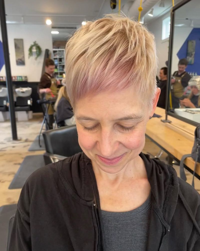 Subtle Ombre Pixie