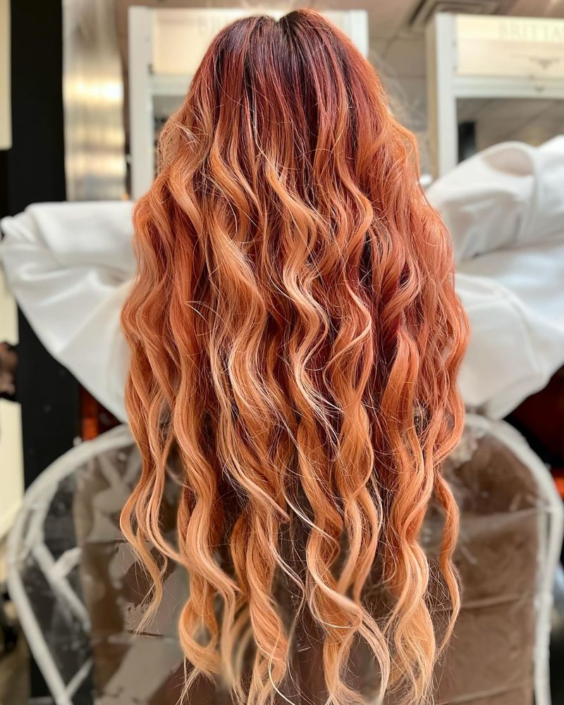 Sunset Ombre Waves