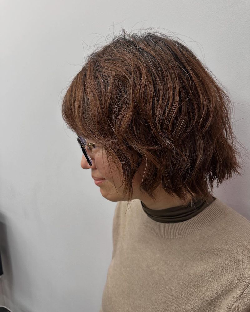 Textured Bob Perm